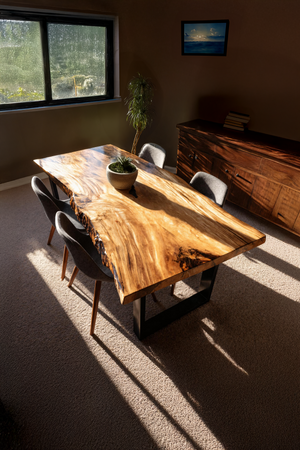 Dining Room Mid Century Solid Wood Dining Table Classic