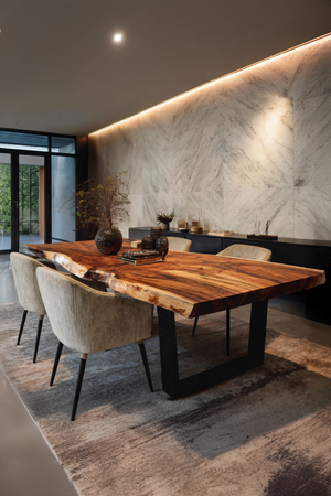 Dining Room Handcrafted Solid Wood Dining Table Artisan