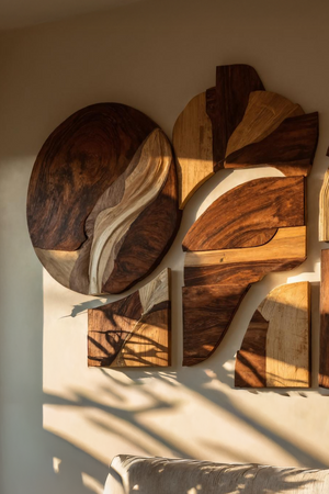 Farmhouse Wooden Wall Art Sculpture For Home Decor