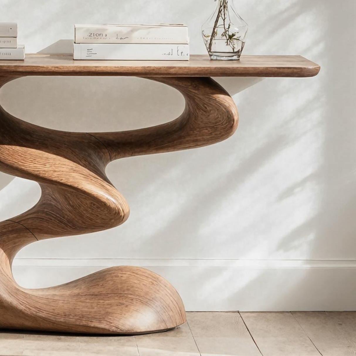 Mid Century Console Table For Living Room