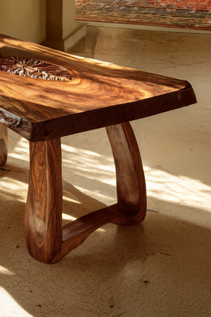 Farmhouse Handcrafted Live Edge Coffee Table For Furniture Decor