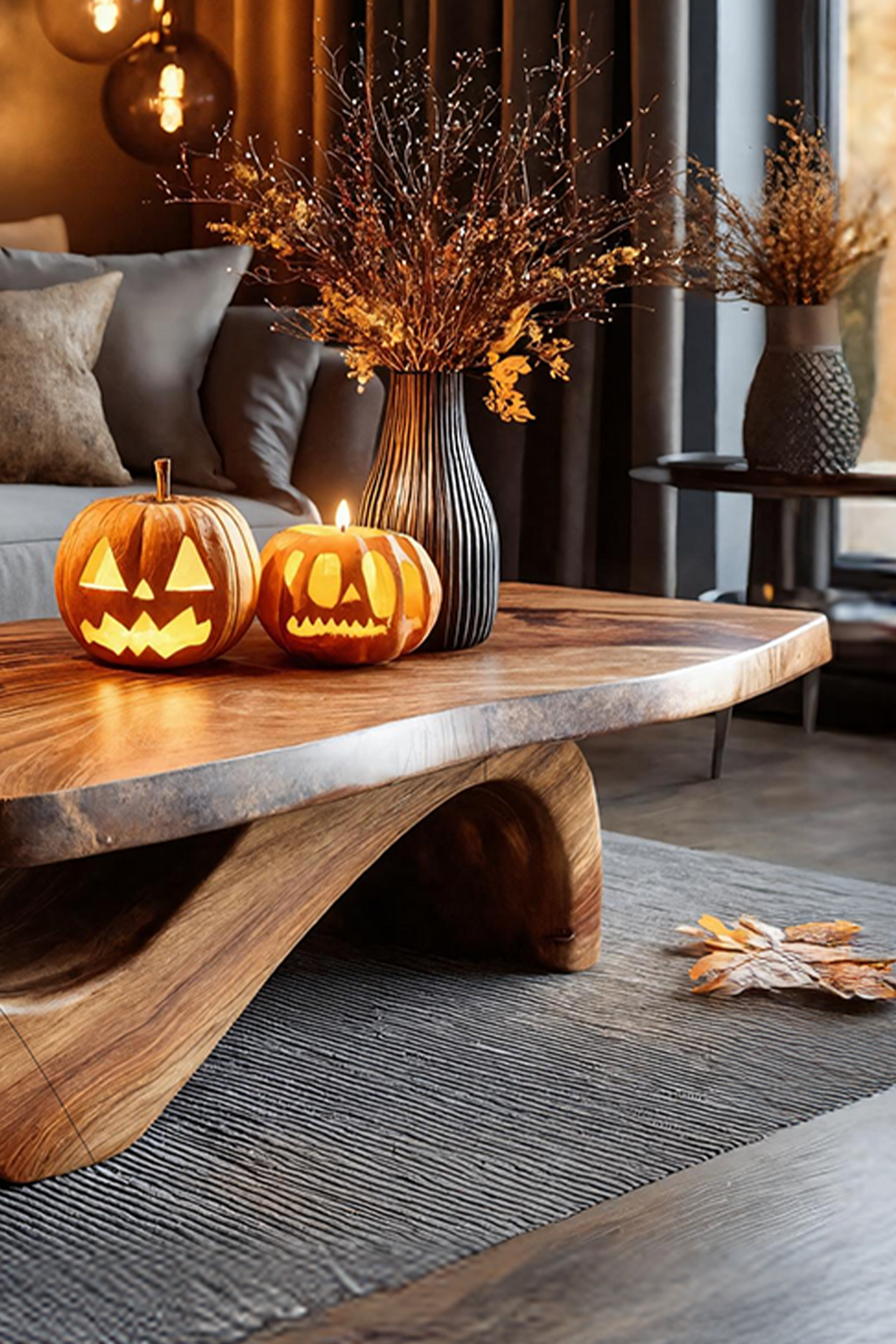 Mid Century Solid Wood Coffee Table Livingroom Decor Trick Or Treat