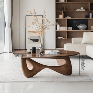 Rustic Coffee Table For Warm Room Ambience