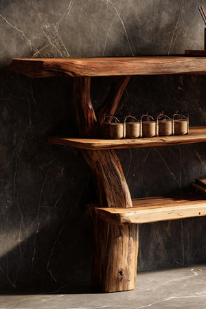 Farmhouse Solid Wood Console Table For Living Room Furniture Decor