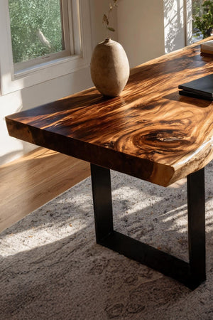 Handcrafted Solid Wood Tabletop For Furniture Decor