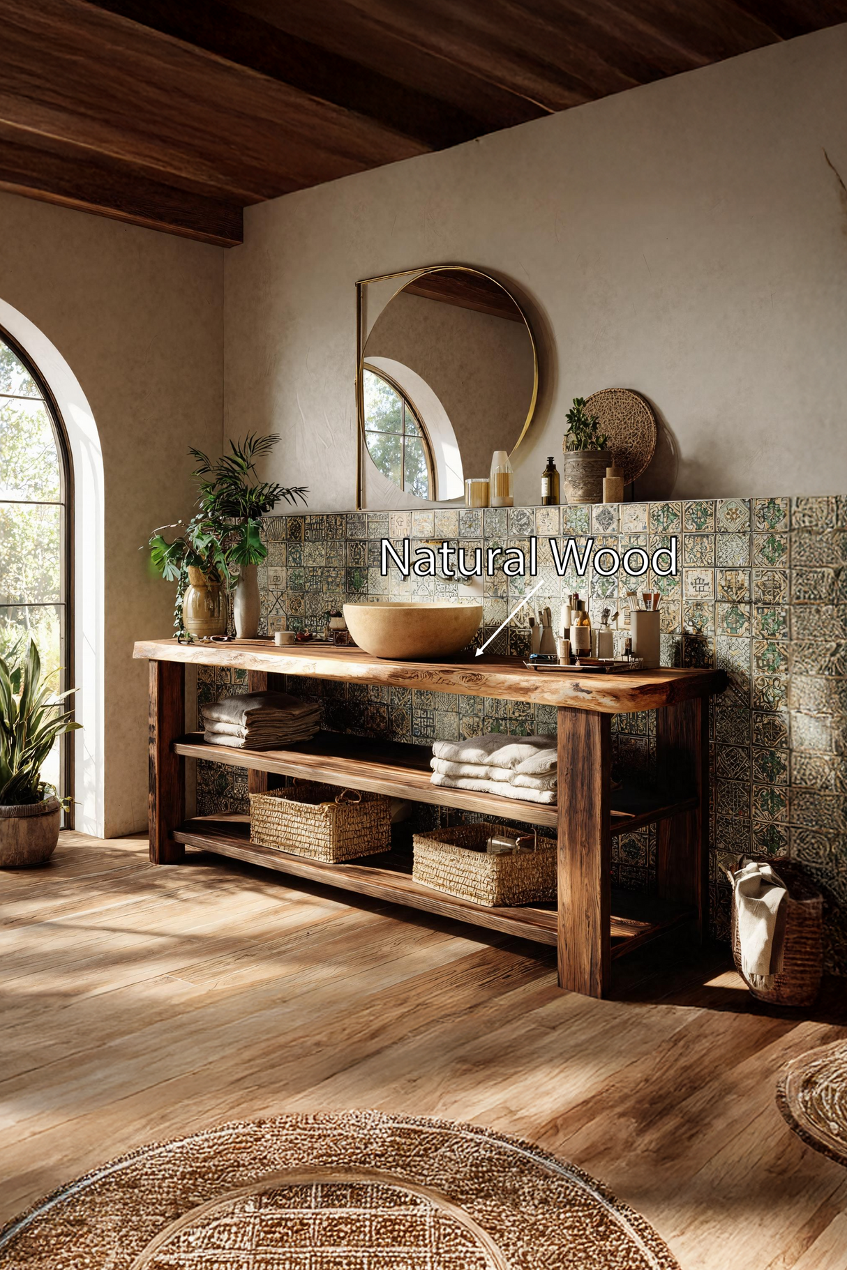 Farmhouse Vanity With Storage For Bathroom Decor Ideas
