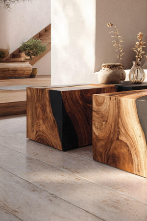 Handcrafted Low Coffee Table For Contemporary Interiors