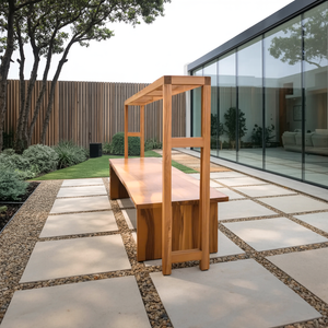 Modern Outdoor Dining Table For Patio Or Garden Space