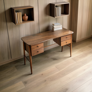 Mid Century Writing Desk For Bedroom Workspace Or Study Nook