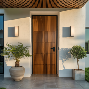 Modern Panel Door Design For Living Room And Hallway