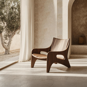 Mid Century Lounge Chair For Outdoor Furniture Set
