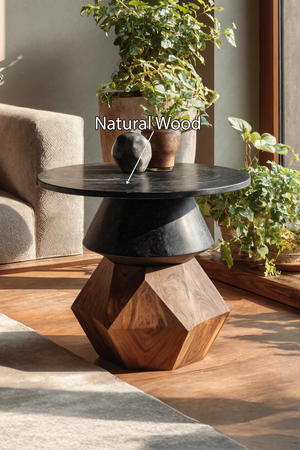 Mid Century Wooden Side Table For Entryway Design Refresh