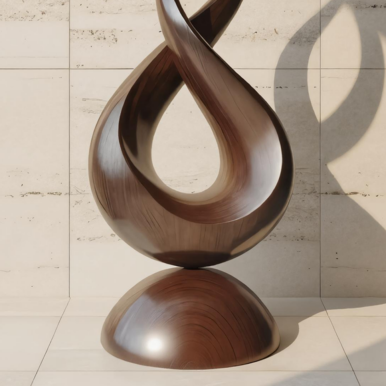 Farmhouse Abstract Sculpture For Garden Outdoor Accent