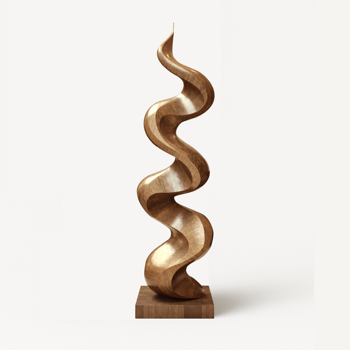Mid Century Handmade Wood Art For Living Space