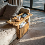 Modern Live Edge Armrest For Elegant Living Room
