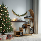 Mid Century Record Stand For Furniture Decor Holiday Edition