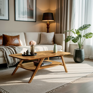 Modern Coffee Table With Storage Functional For Living