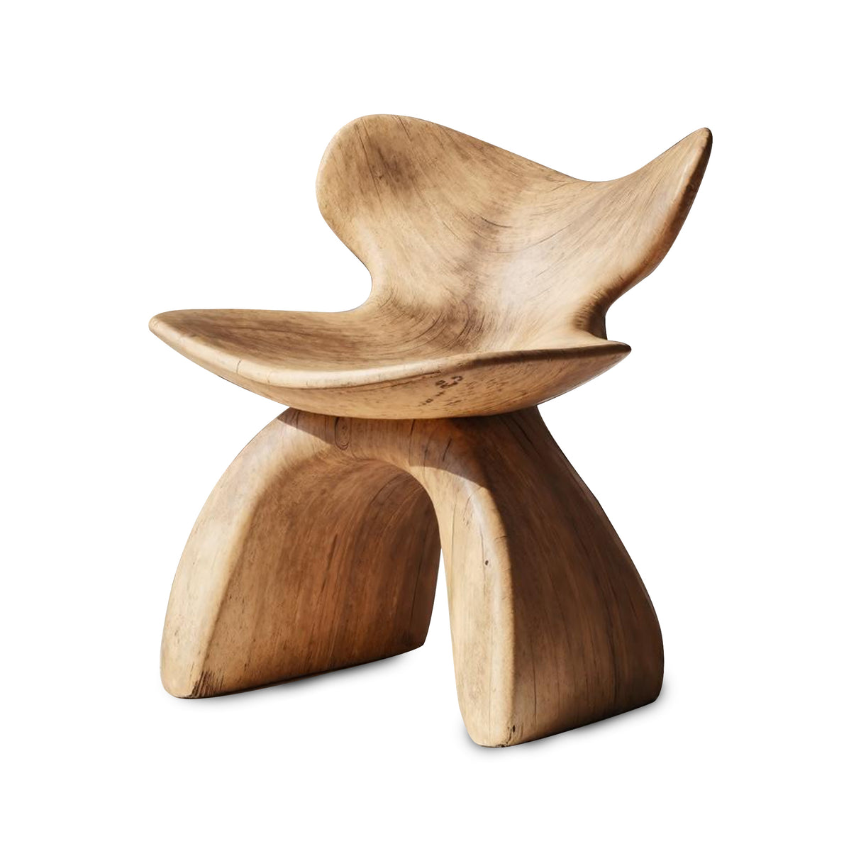 Rustic Accent Chair For A Relaxing Outdoor Space