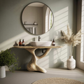 Handcrafted Solid Vanity For Timeless Bathroom Use