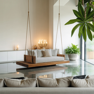 Modern Hanging Ceiling Swing For Living Room Or Studio