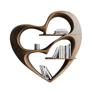 Rustic Live Edge Bookshelf For Cozy Bedroom Appeal