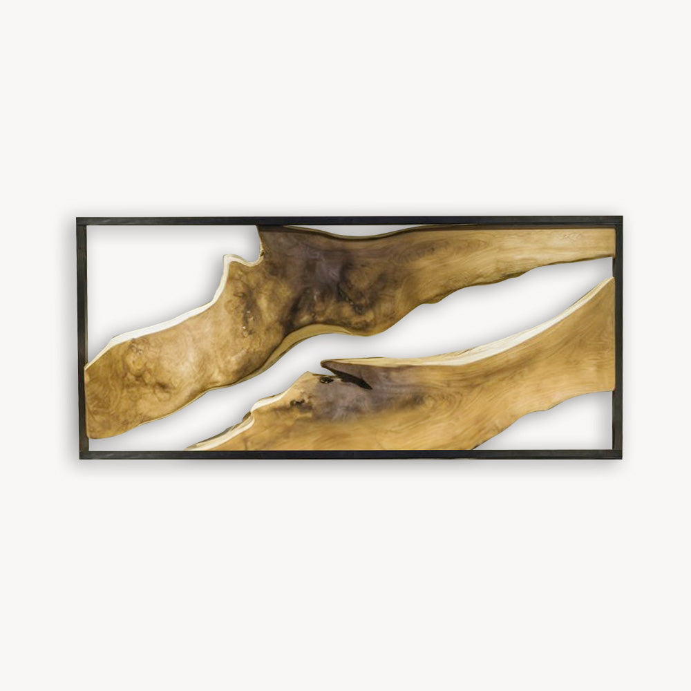 Artistic Live Edge Headboard For Bedroom Centerpiece
