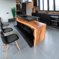 Modern Live Edge Bar Countertop For Kitchen Island