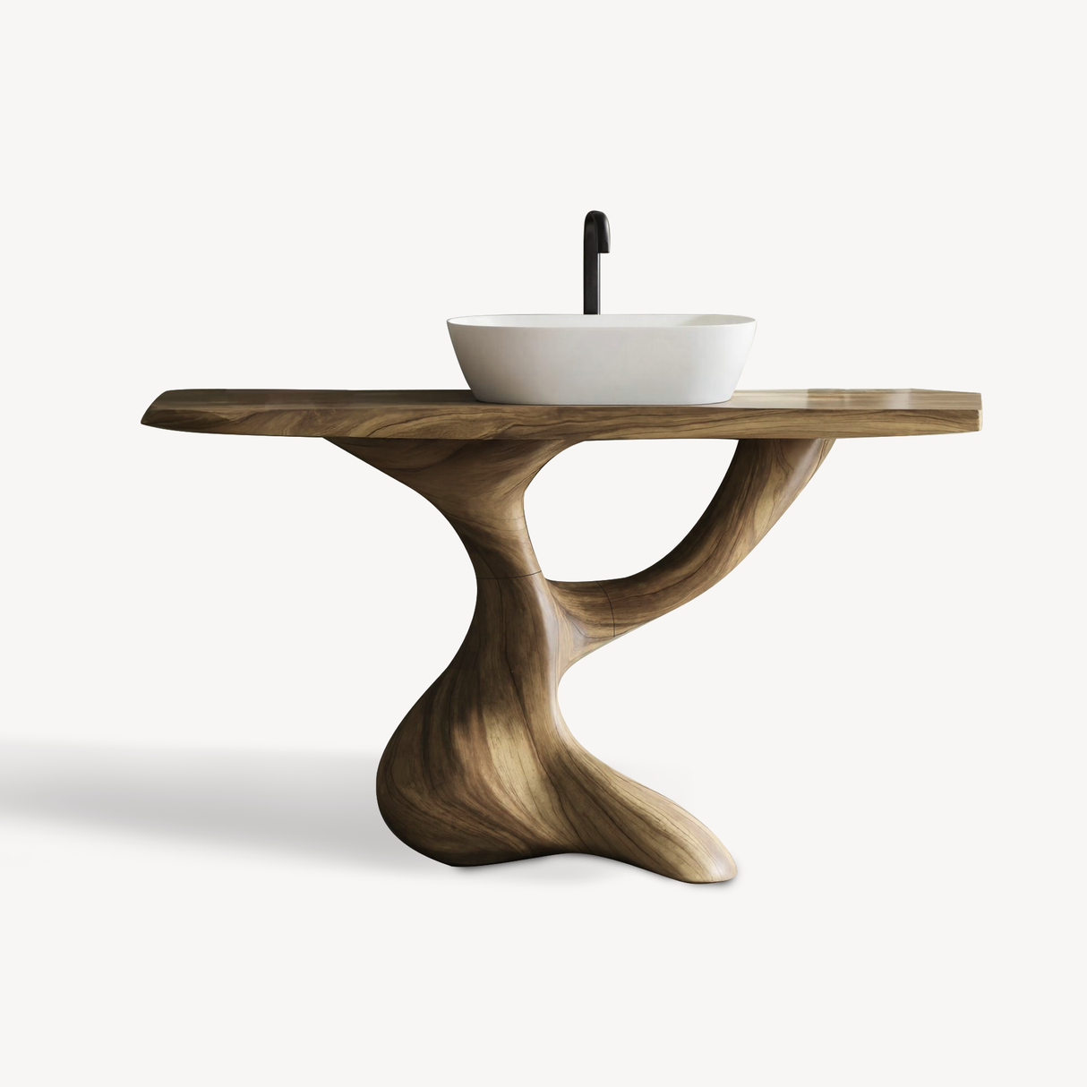Handcrafted Solid Vanity For Timeless Bathroom Use
