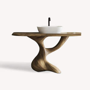 Handcrafted Solid Vanity For Timeless Bathroom Use