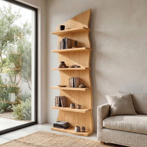 Modern Wooden Standing Shelf For Home Decor