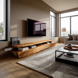 Contemporary TV Cabinet Functional Storage Drawers For Home