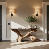 Mid Century Foyer Table For Living Room
