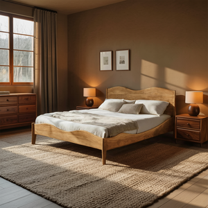 Luxury Set Headboard And Bed Frame For Bedroom