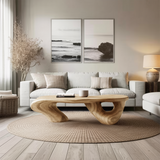 Handcrafted Low Table For Functional Room Setup