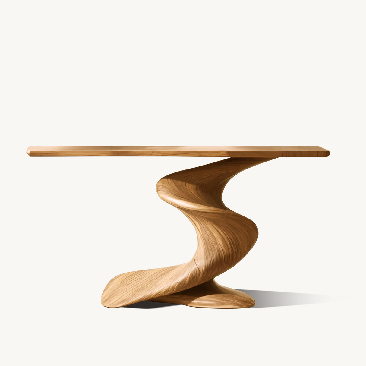Handcrafted Wood Console Table Furniture Decor