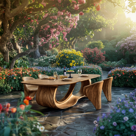 Farmhouse Kitchen Table For Charming Decor Setup
