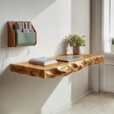Minimalist Organic Wall Mounted Desk For Home Office