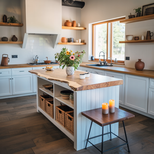Rustic Kitchen Tabletop Dining Room Furniture Decor