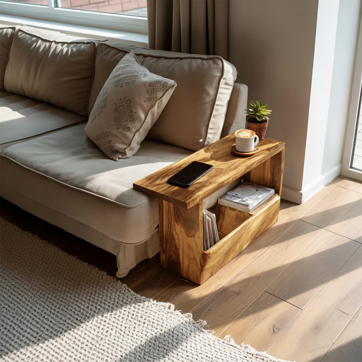 Mid Century Modern Side Table For Living Room Design