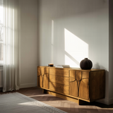 Modern Carved Sideboard For Living Room Or Dining