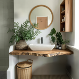 Farmhouse Bathroom Vanity For Natural Furniture Decor