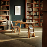 Farmhouse Solid Wood Desk For Bedroom Or Creative Workspace