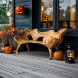 Farmhouse Wooden Bench For Living Room Rustic Furniture Decor
