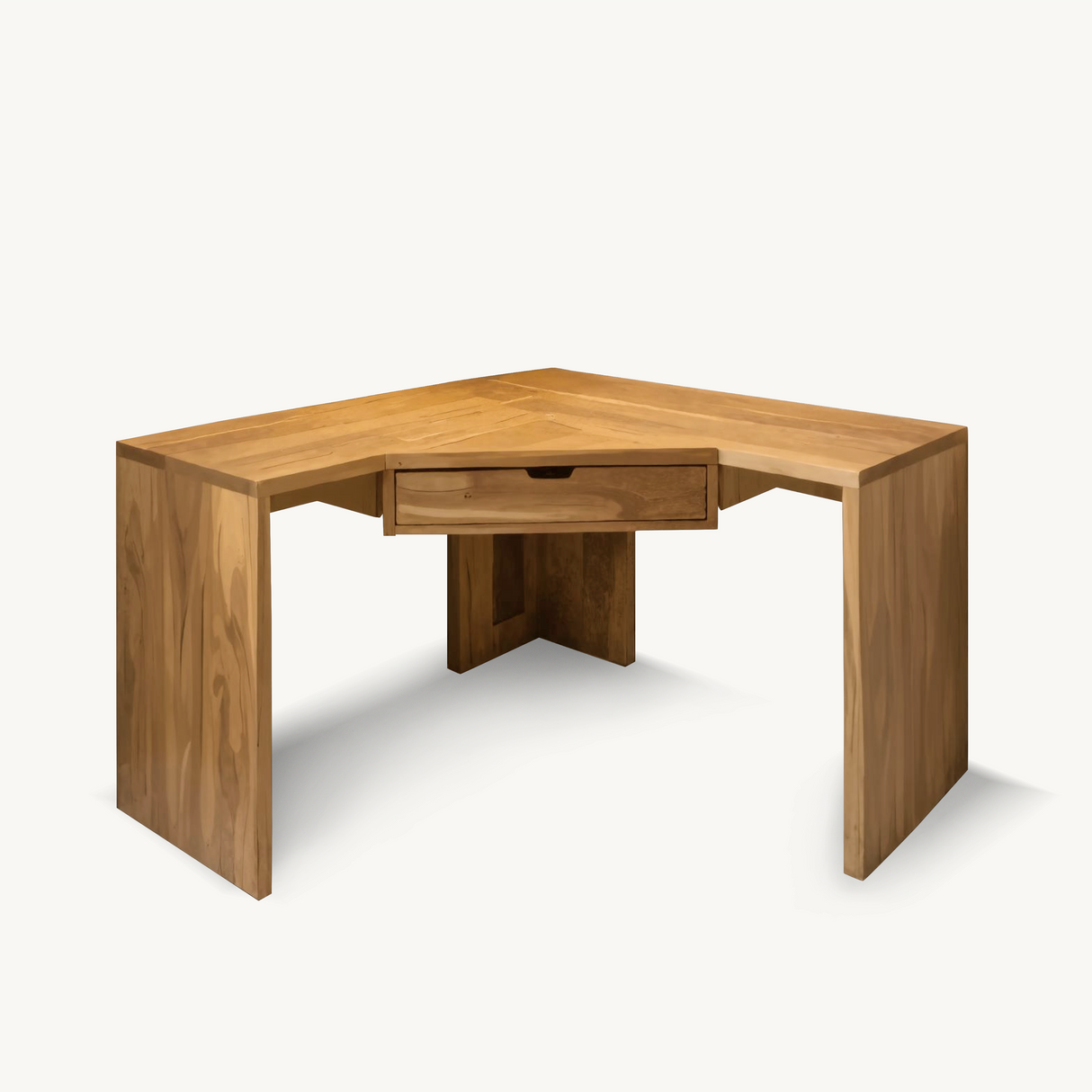 Modern Minimalist Corner Desk For Home Office Setup