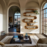 Elegant Wall-Mounted Shelf For Modern Home Decor