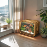 Modern Wooden Aquarium Frame For Bedroom And Living Room Display