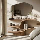 Rustic Live Edge Vanity For Bathroom Design And Storage