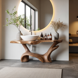 Farmhouse Solid Vanity For Country Bathroom Design