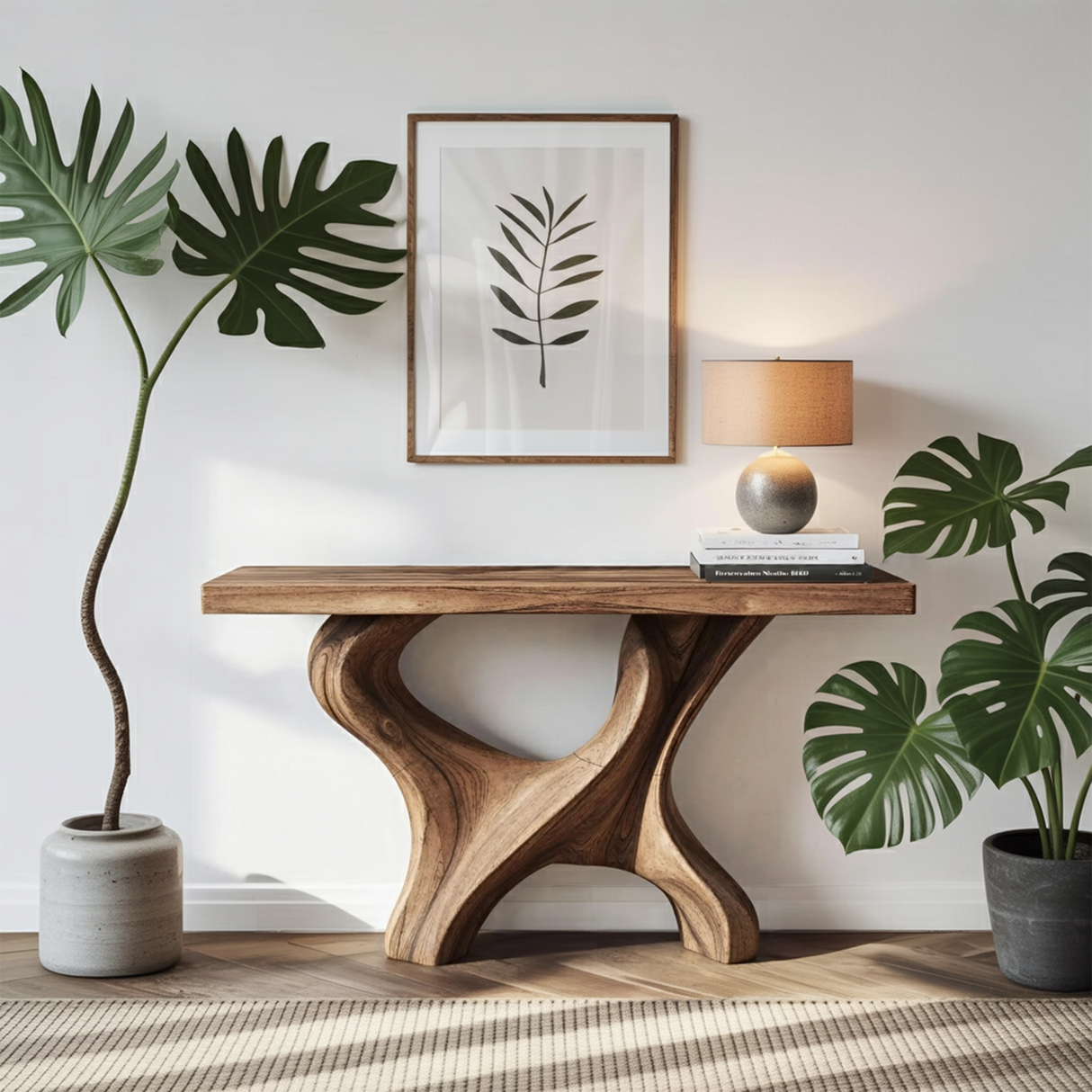 Handcrafted Entryway Storage Furniture Decor