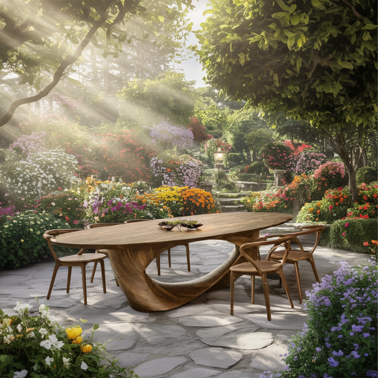 Handcrafted Dining Table For Unique Kitchen Decor